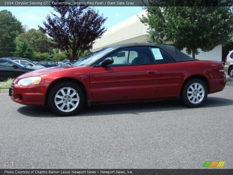  2004 Sebring GTC Convertible Inferno Red Pearl
