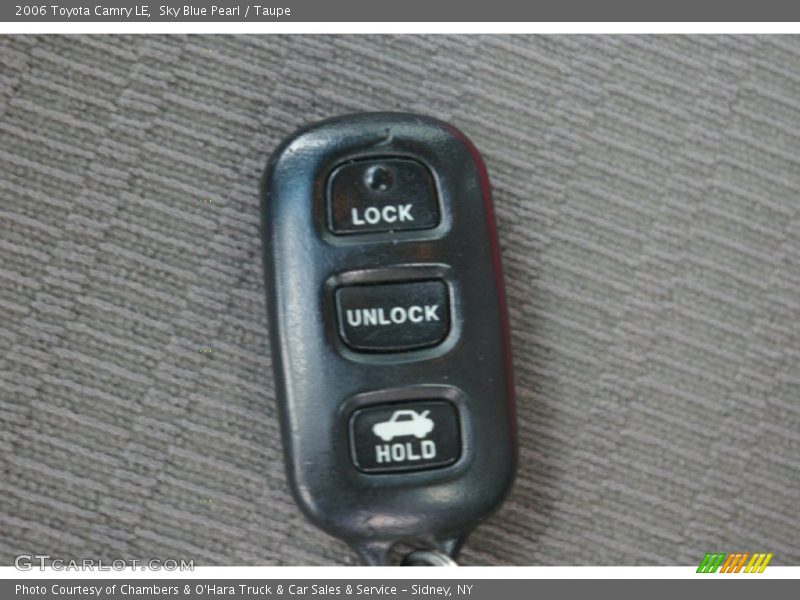 Sky Blue Pearl / Taupe 2006 Toyota Camry LE