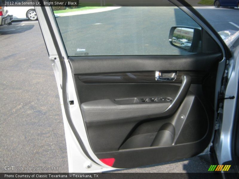 Bright Silver / Black 2012 Kia Sorento LX