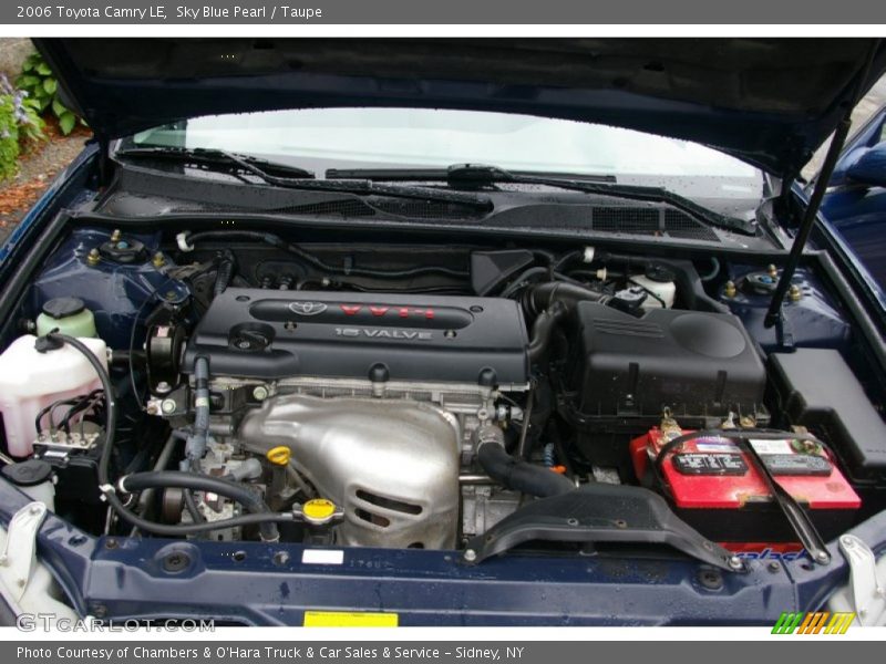 Sky Blue Pearl / Taupe 2006 Toyota Camry LE