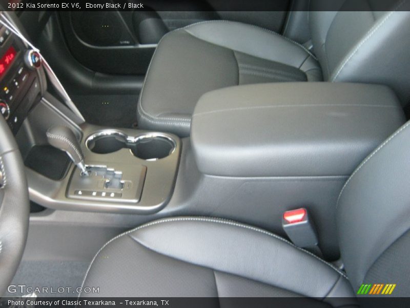 Ebony Black / Black 2012 Kia Sorento EX V6