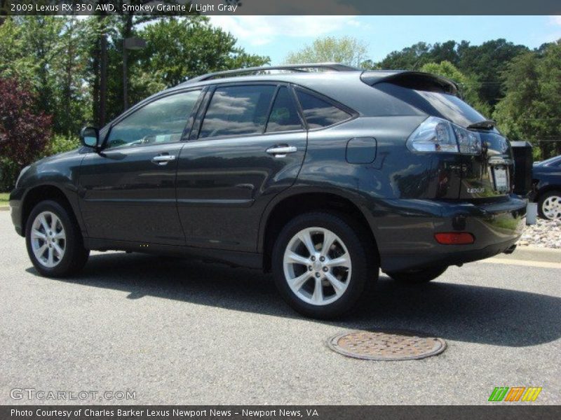 Smokey Granite / Light Gray 2009 Lexus RX 350 AWD