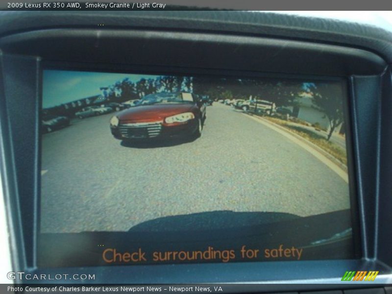 Smokey Granite / Light Gray 2009 Lexus RX 350 AWD