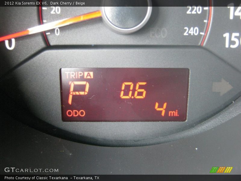 Dark Cherry / Beige 2012 Kia Sorento EX V6