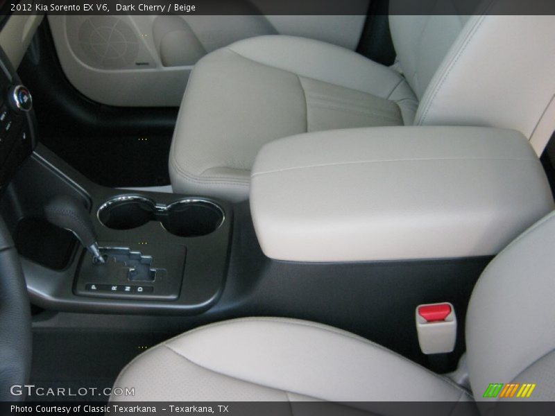 Dark Cherry / Beige 2012 Kia Sorento EX V6