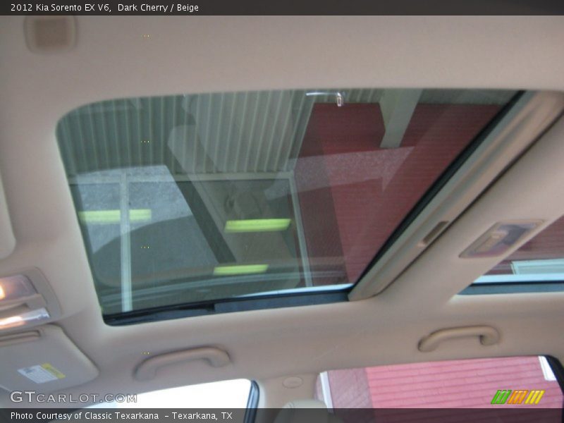 Dark Cherry / Beige 2012 Kia Sorento EX V6