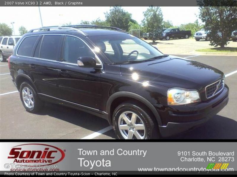 Black / Graphite 2007 Volvo XC90 3.2 AWD