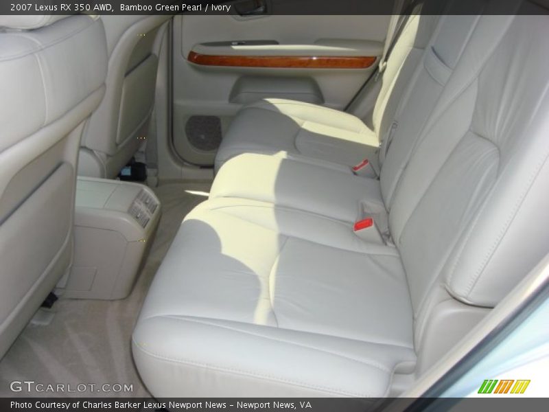 Bamboo Green Pearl / Ivory 2007 Lexus RX 350 AWD