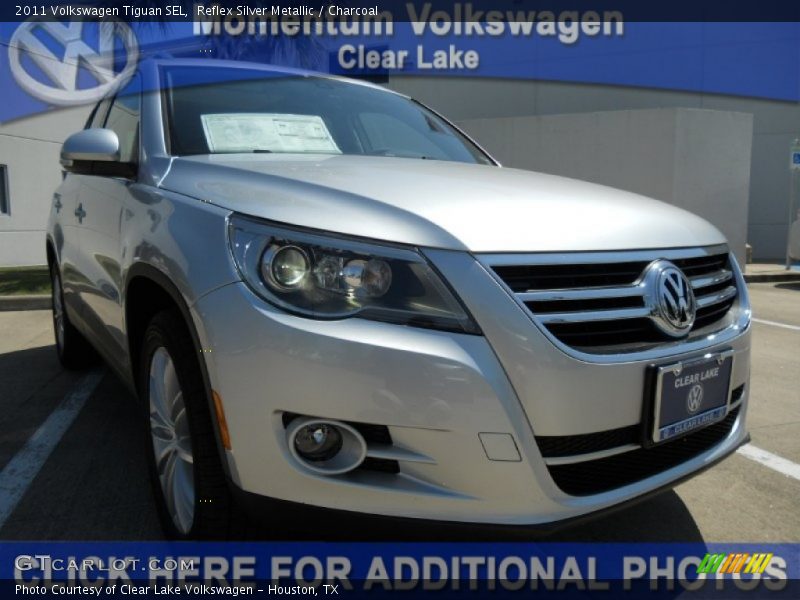 Reflex Silver Metallic / Charcoal 2011 Volkswagen Tiguan SEL