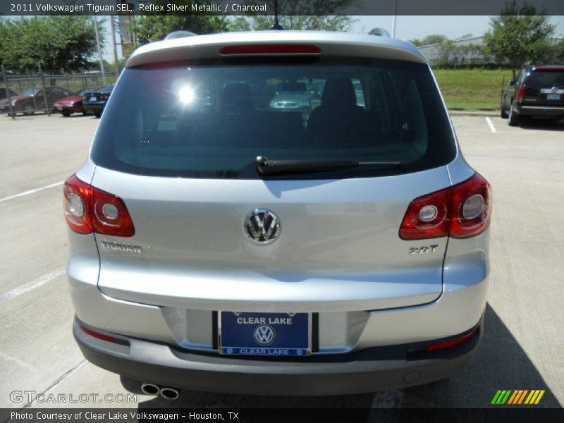 Reflex Silver Metallic / Charcoal 2011 Volkswagen Tiguan SEL