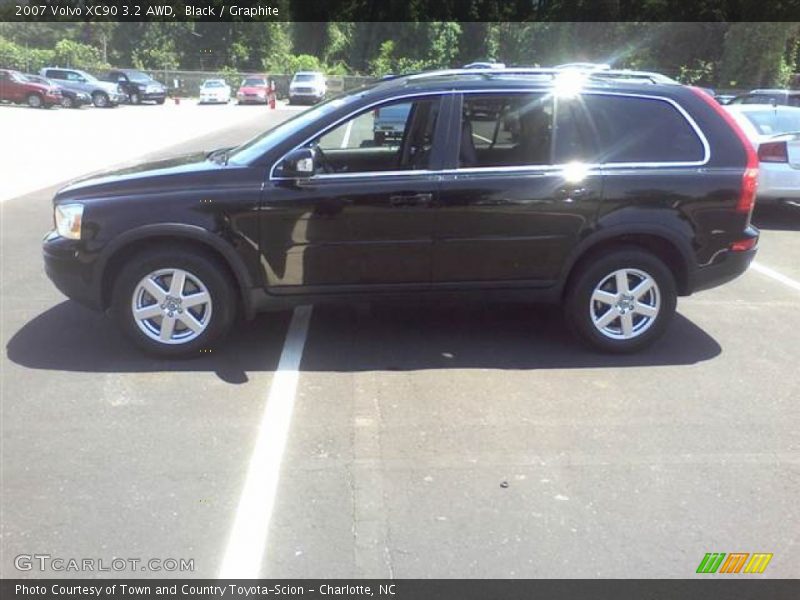 Black / Graphite 2007 Volvo XC90 3.2 AWD