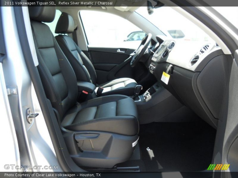 Reflex Silver Metallic / Charcoal 2011 Volkswagen Tiguan SEL