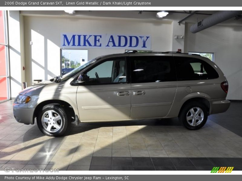 Linen Gold Metallic / Dark Khaki/Light Graystone 2006 Dodge Grand Caravan SXT