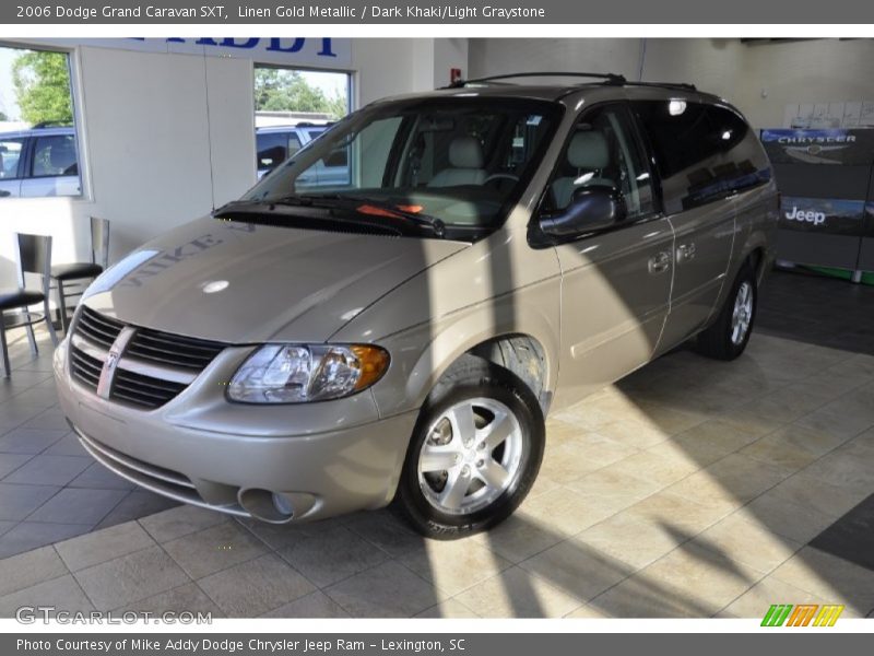 Linen Gold Metallic / Dark Khaki/Light Graystone 2006 Dodge Grand Caravan SXT