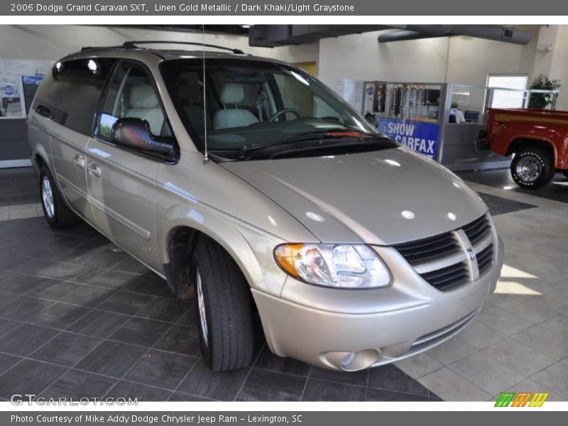Linen Gold Metallic / Dark Khaki/Light Graystone 2006 Dodge Grand Caravan SXT
