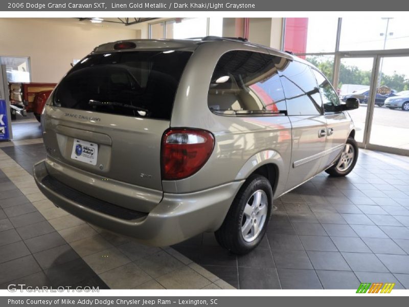 Linen Gold Metallic / Dark Khaki/Light Graystone 2006 Dodge Grand Caravan SXT