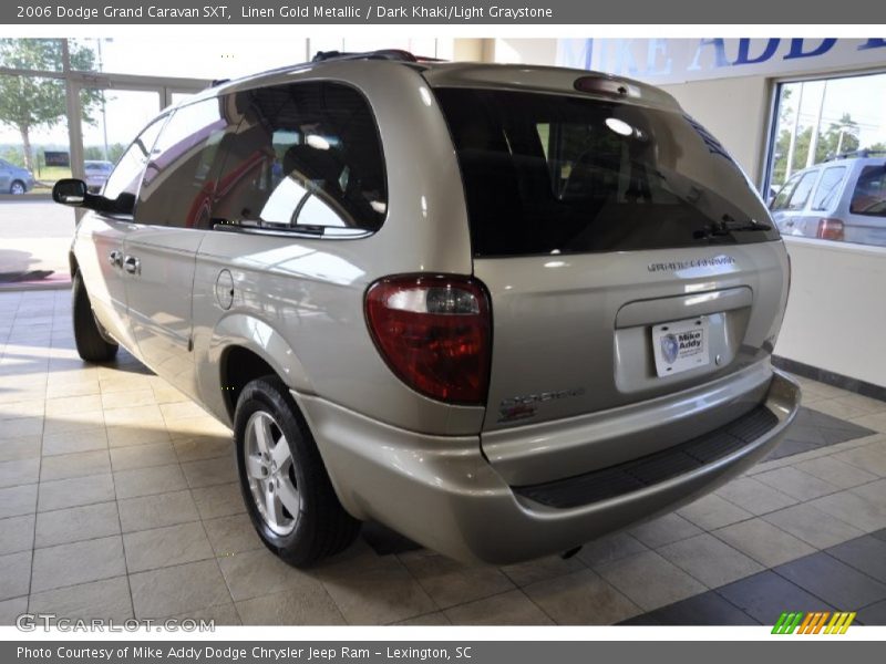 Linen Gold Metallic / Dark Khaki/Light Graystone 2006 Dodge Grand Caravan SXT