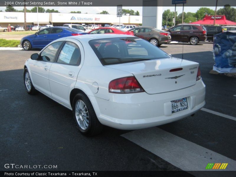 Stone White / Taupe 2004 Chrysler Sebring Sedan