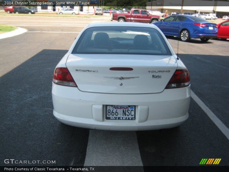 Stone White / Taupe 2004 Chrysler Sebring Sedan