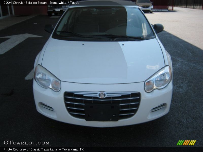 Stone White / Taupe 2004 Chrysler Sebring Sedan