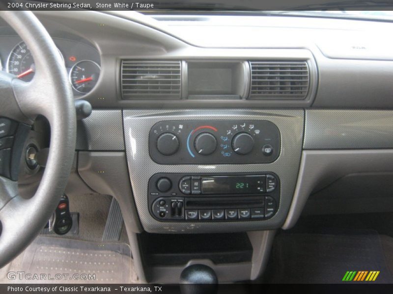 Controls of 2004 Sebring Sedan