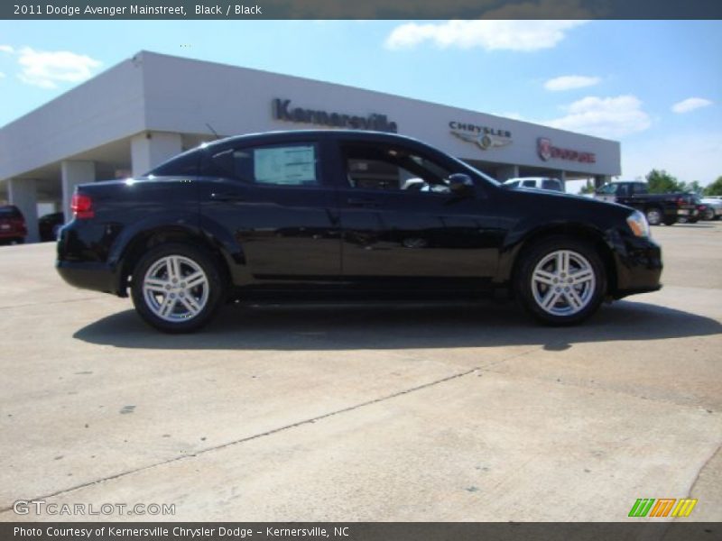 Black / Black 2011 Dodge Avenger Mainstreet