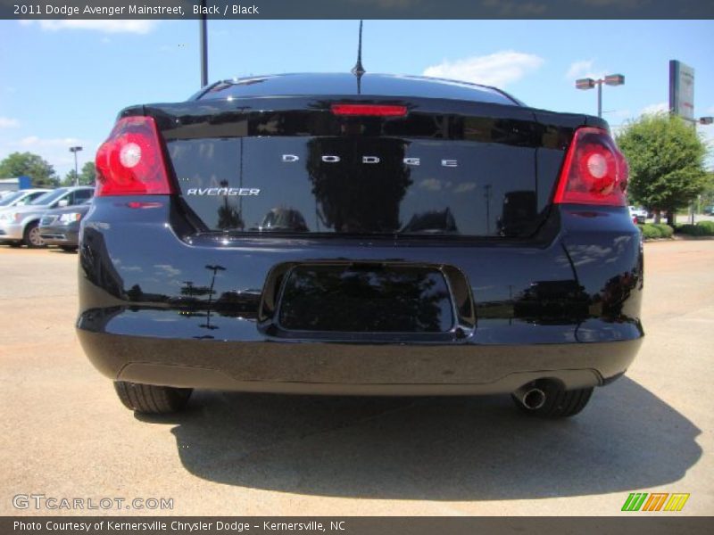 Black / Black 2011 Dodge Avenger Mainstreet
