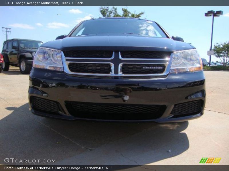 Black / Black 2011 Dodge Avenger Mainstreet