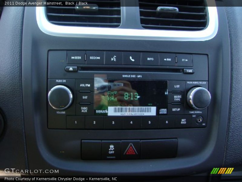 Black / Black 2011 Dodge Avenger Mainstreet
