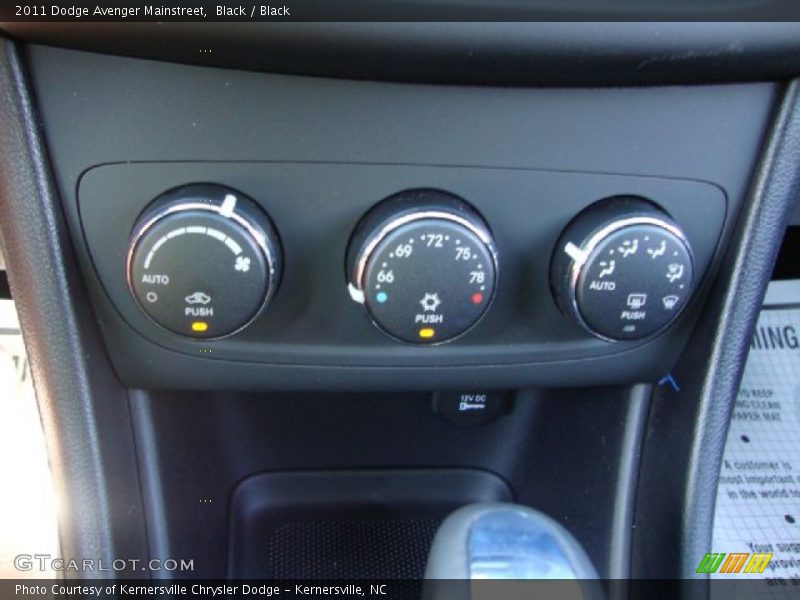 Black / Black 2011 Dodge Avenger Mainstreet