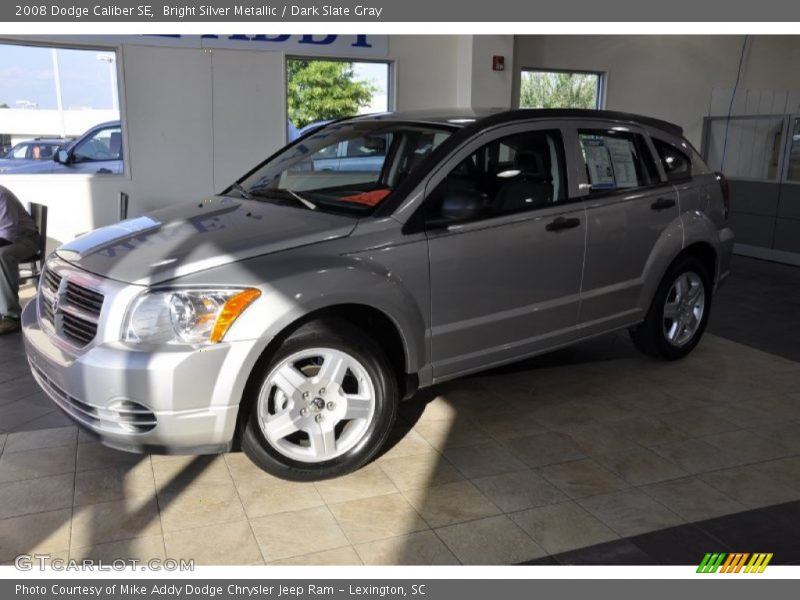 Bright Silver Metallic / Dark Slate Gray 2008 Dodge Caliber SE