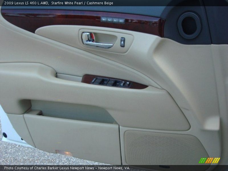 Starfire White Pearl / Cashmere Beige 2009 Lexus LS 460 L AWD