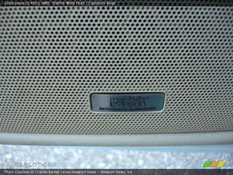 Starfire White Pearl / Cashmere Beige 2009 Lexus LS 460 L AWD