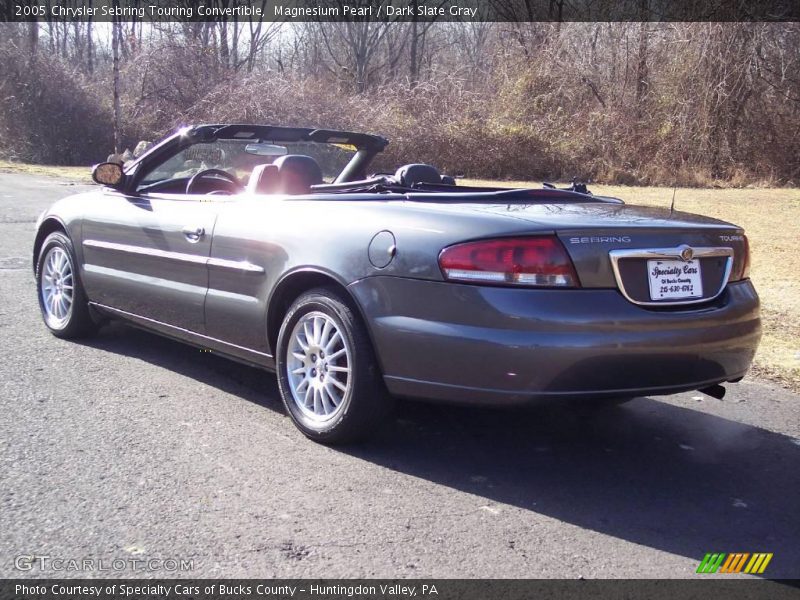 Magnesium Pearl / Dark Slate Gray 2005 Chrysler Sebring Touring Convertible