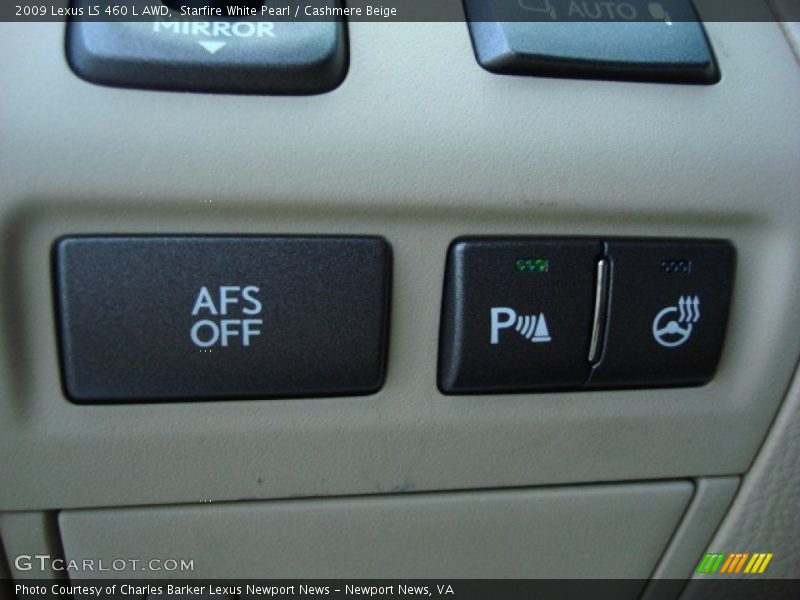Starfire White Pearl / Cashmere Beige 2009 Lexus LS 460 L AWD