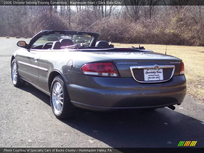 Magnesium Pearl / Dark Slate Gray 2005 Chrysler Sebring Touring Convertible