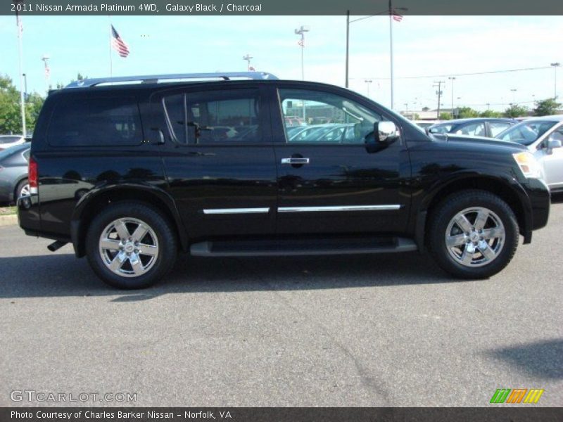Galaxy Black / Charcoal 2011 Nissan Armada Platinum 4WD