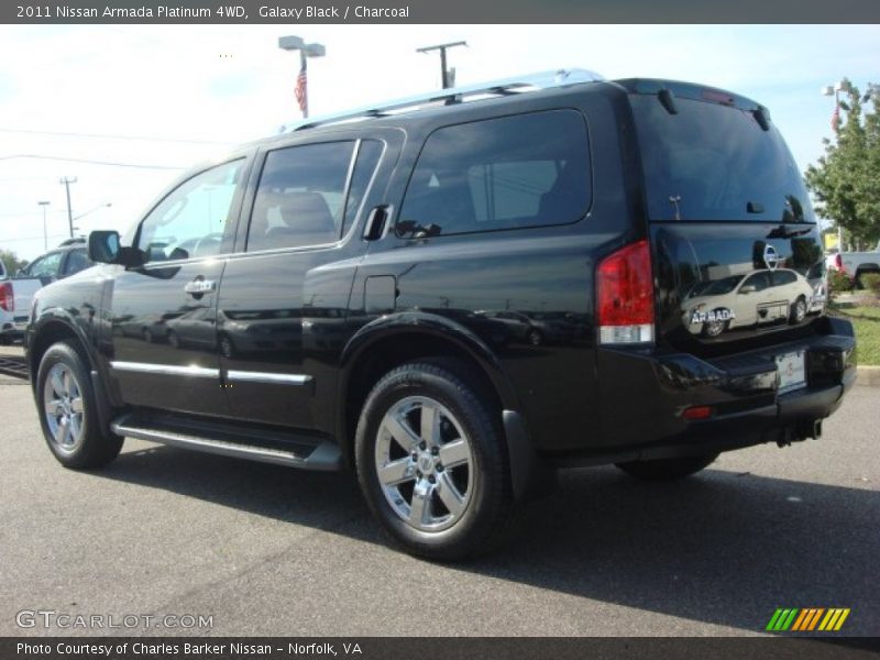 Galaxy Black / Charcoal 2011 Nissan Armada Platinum 4WD