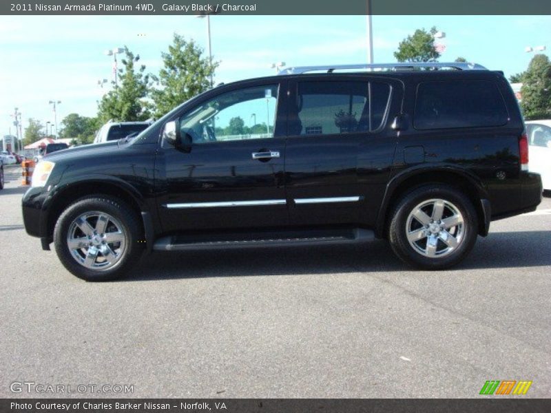 Galaxy Black / Charcoal 2011 Nissan Armada Platinum 4WD