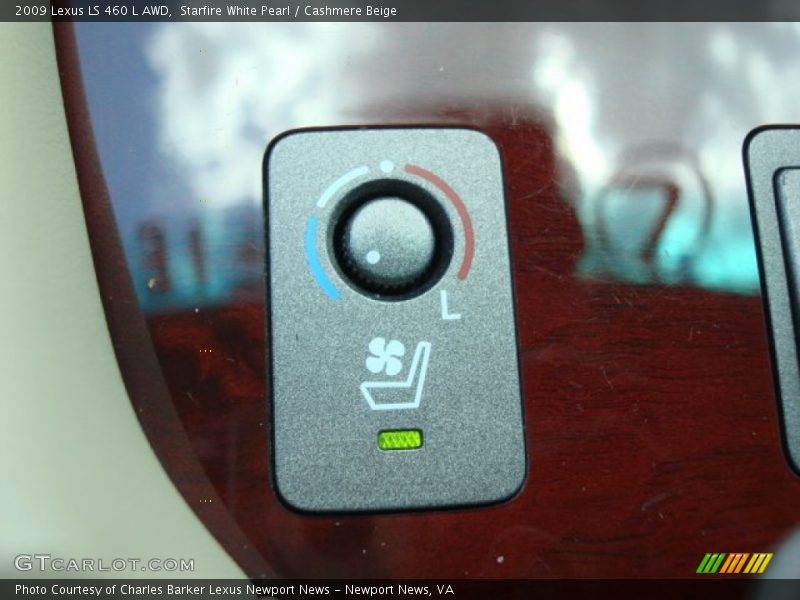 Starfire White Pearl / Cashmere Beige 2009 Lexus LS 460 L AWD