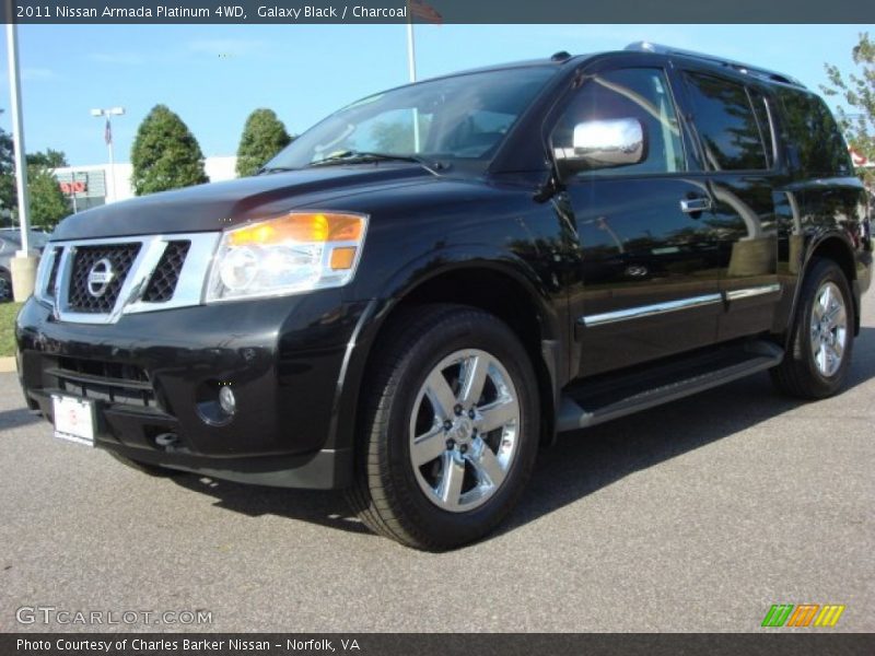Galaxy Black / Charcoal 2011 Nissan Armada Platinum 4WD