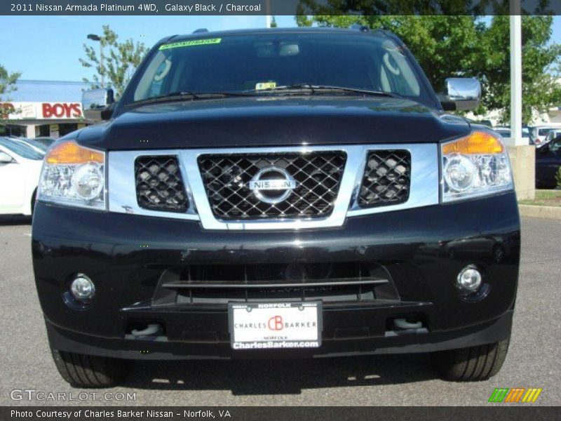 Galaxy Black / Charcoal 2011 Nissan Armada Platinum 4WD