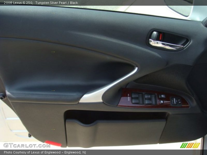 Tungsten Silver Pearl / Black 2008 Lexus IS 250