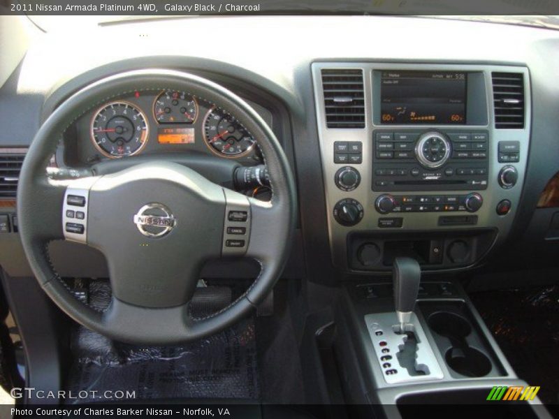 Galaxy Black / Charcoal 2011 Nissan Armada Platinum 4WD
