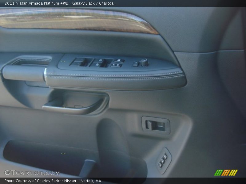 Galaxy Black / Charcoal 2011 Nissan Armada Platinum 4WD