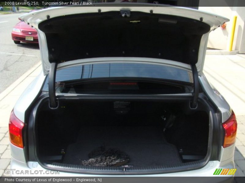 Tungsten Silver Pearl / Black 2008 Lexus IS 250