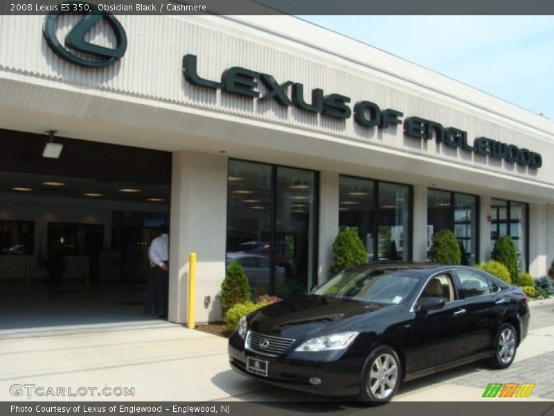 Obsidian Black / Cashmere 2008 Lexus ES 350