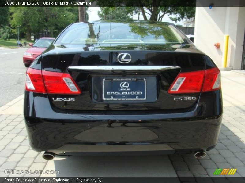 Obsidian Black / Cashmere 2008 Lexus ES 350