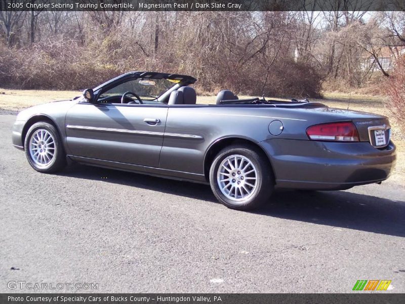 Magnesium Pearl / Dark Slate Gray 2005 Chrysler Sebring Touring Convertible