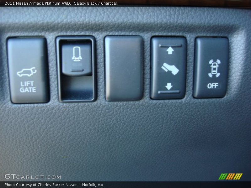Galaxy Black / Charcoal 2011 Nissan Armada Platinum 4WD